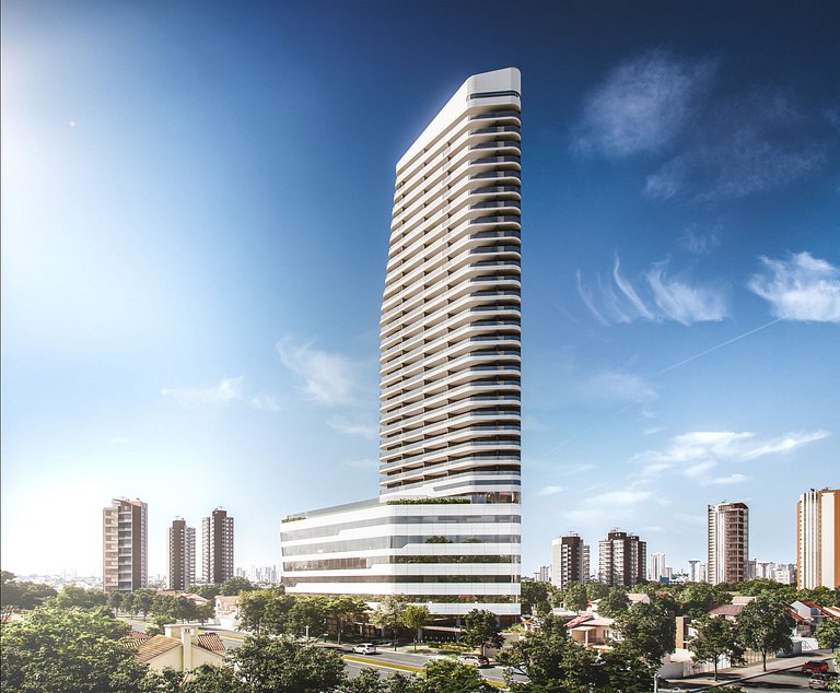 White | Estudio | con estacionamiento | 39 m² | Limpieza dia