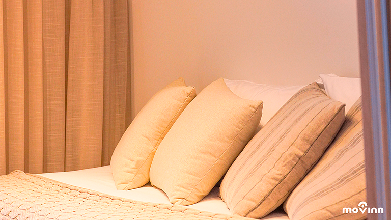 White | 2 Bedrooms | Parking Space | 75m² | Daily Cleaning
