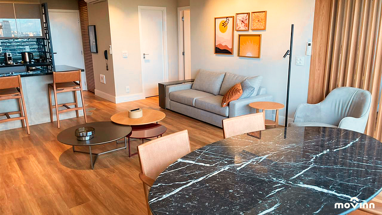 Apartamento Pinheiros | 66m² | Arrumação diária