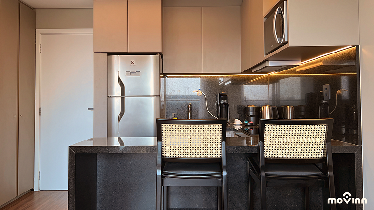 Pinheiros Apartment | 39m² | Daily cleaning