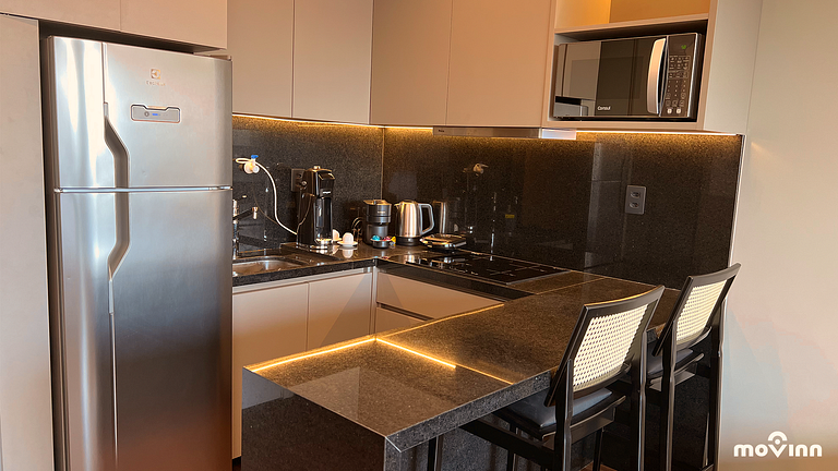 Studio Pinheiros | 39m² | Arrumação diária