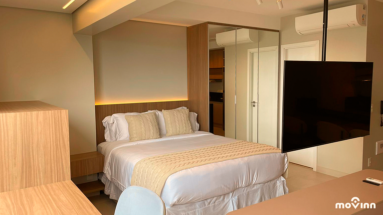 Apartamento Pinheiros | 39m² | orden diario