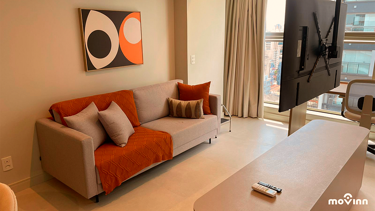 Studio Pinheiros | 39m² | Arrumação diária
