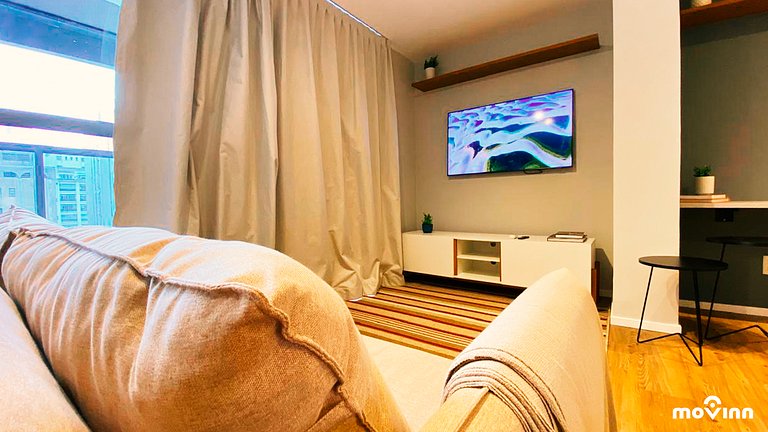 Piso Nueve Jardim Paulista 33m²