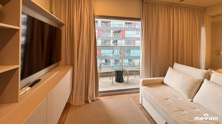 Studio Pinheiros | 39m² | Arrumação diária