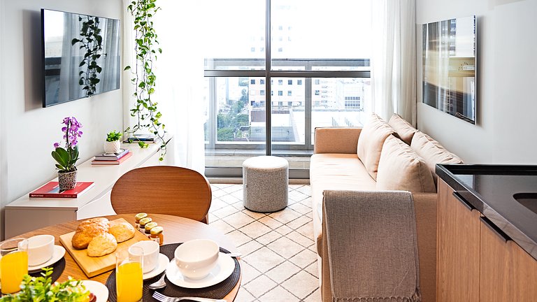Apartamento Nine | Jardim Paulista | 33m²