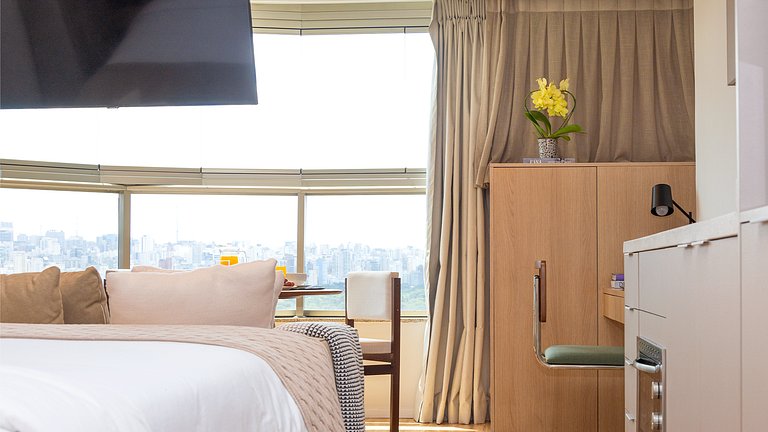 Studio Pinheiros | 39m² | Arrumação diária