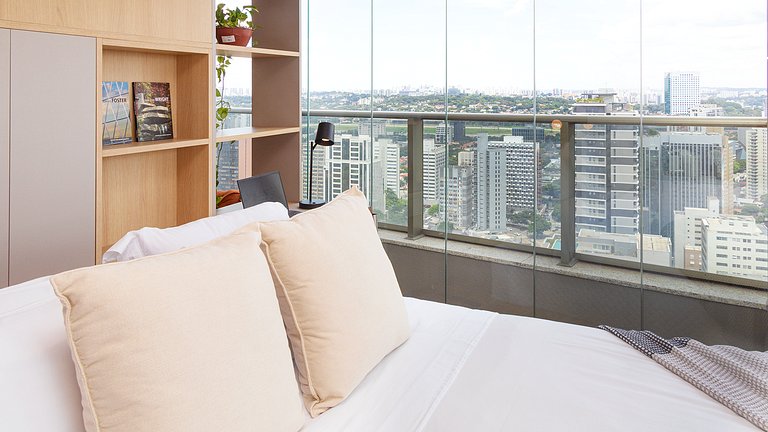 Studio Pinheiros | 49m² | Arrumação diária