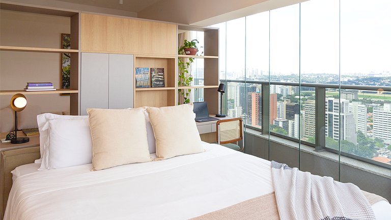 Studio Pinheiros | 49m² | Arrumação diária