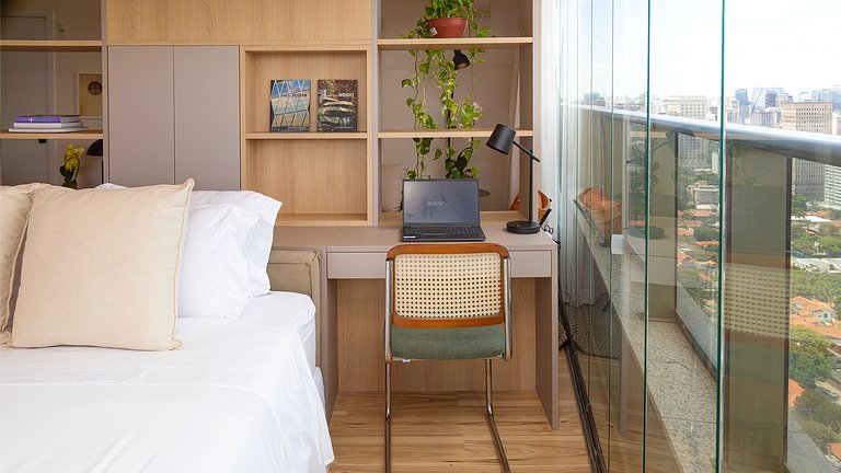 Studio Pinheiros | 49m² | Arrumação diária