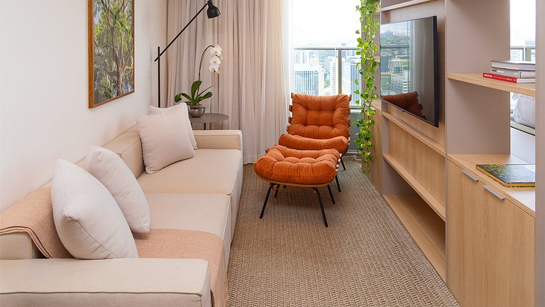Studio Pinheiros | 49m² | Arrumação diária