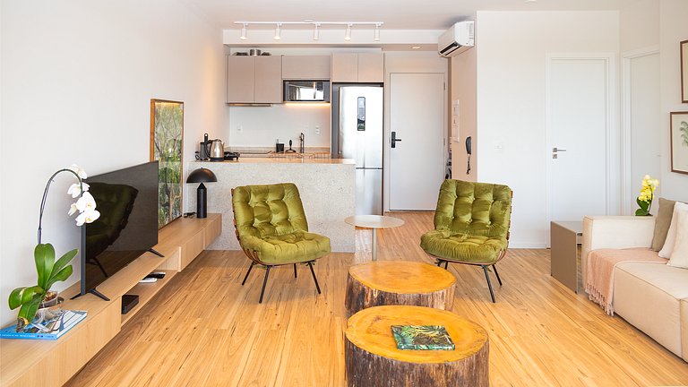 Pinheiros Apartment | 66m² | Daily cleaning