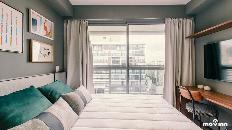 Studio Nine | Jardim Paulista | 23m²