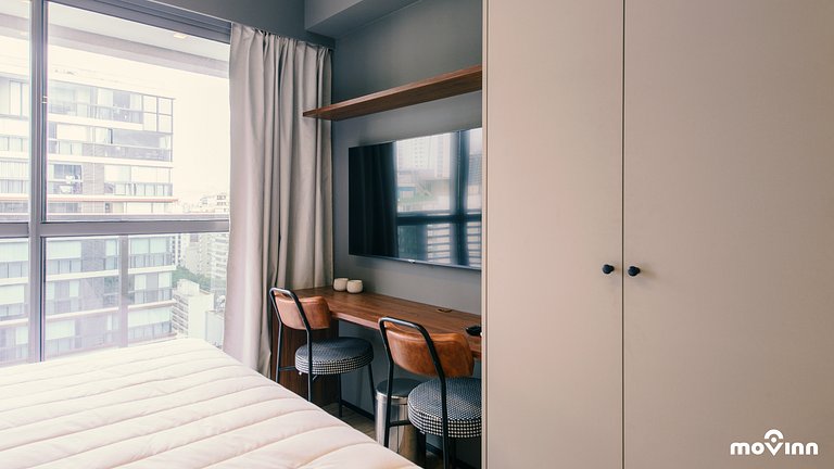 Studio Nine | Jardim Paulista | 23m²