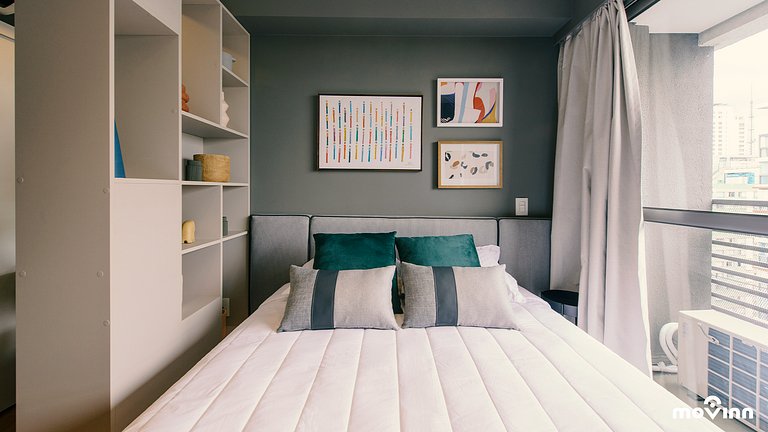 Studio Nine | Jardim Paulista | 21m²