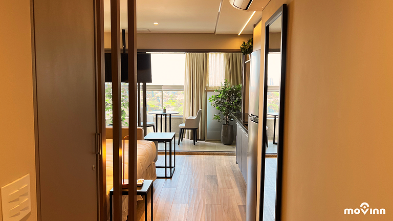 Pinheiros Apartment | 39m² | Daily cleaning