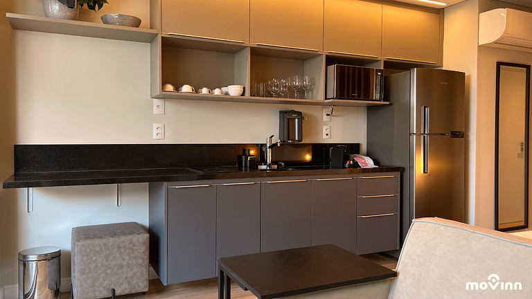 Studio Pinheiros | 39m² | Arrumação diária