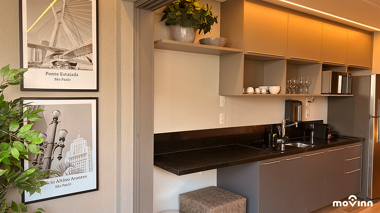 Studio Pinheiros | 39m² | Arrumação diária