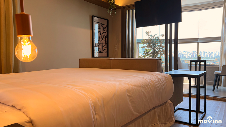 Studio Pinheiros | 39m² | Arrumação diária