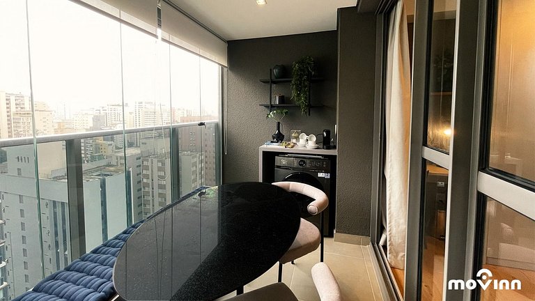 Studio Nine | Jardim Paulista | 30m²