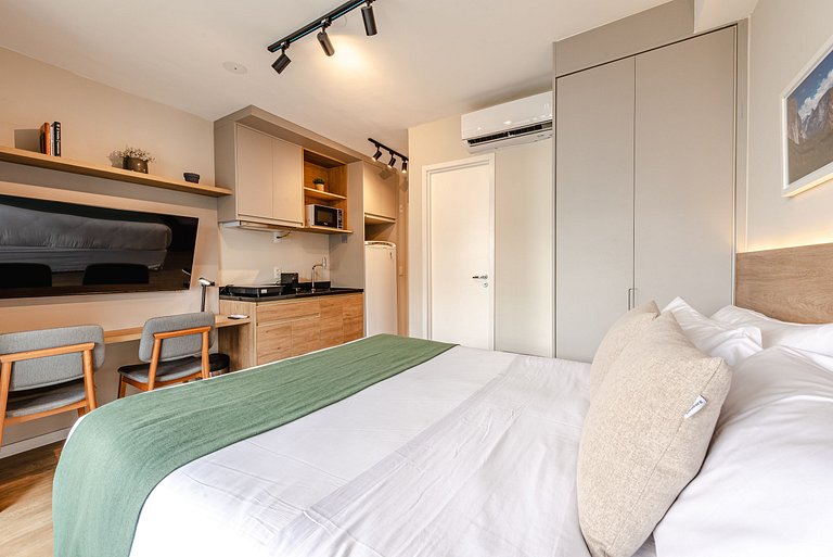 Nine | Estúdio | 23m² | Av. Nove de Julho