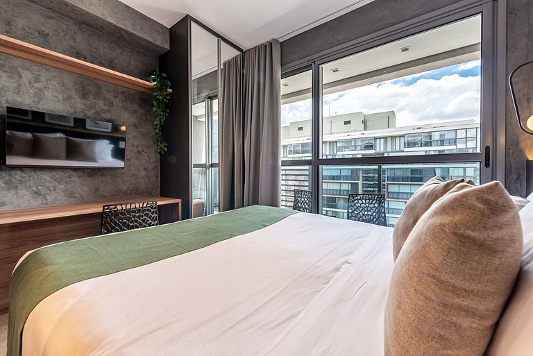 Nine | Estudio Elegante | 23m² | Av. Nove de Julho