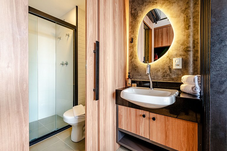 Nine | Estudio Elegante | 23m² | Av. Nove de Julho