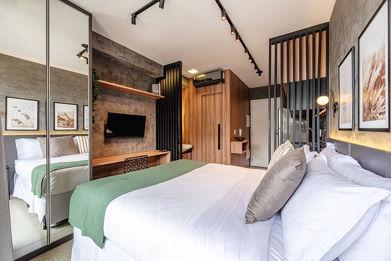 Nine | Estudio Elegante | 23m² | Av. Nove de Julho