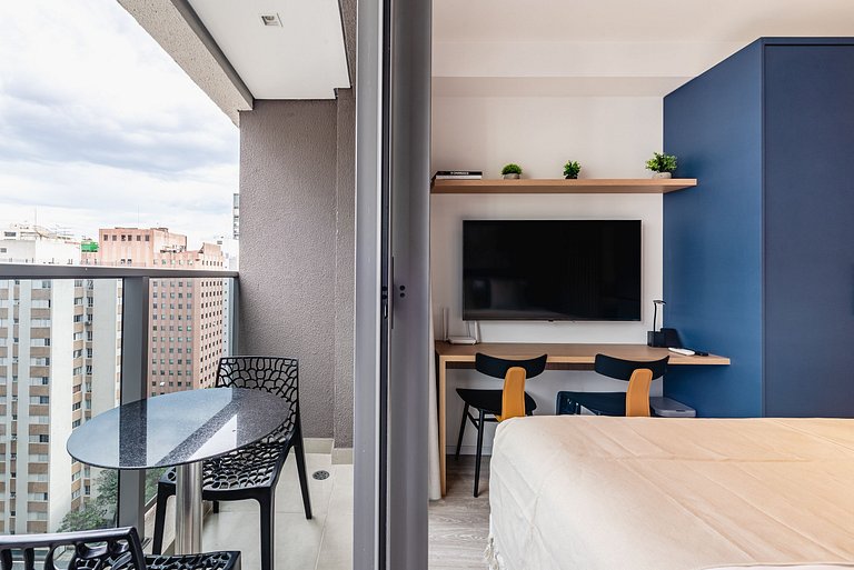 Studio Nine | Mais Conforto | Cama King + Bi-cama ou Cama Tw