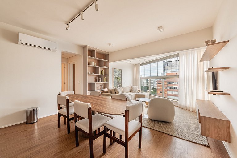 Apartamento Pinheiros | 85m² | Arrumação diária