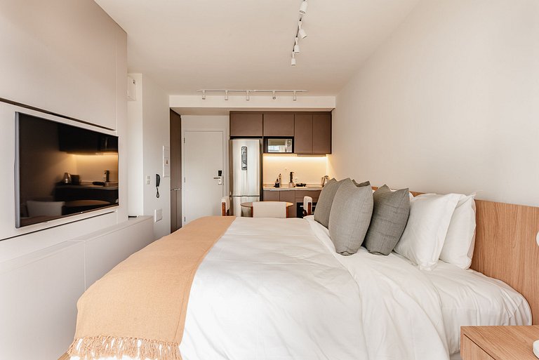 Studio Pinheiros | 39m² | Arrumação diária