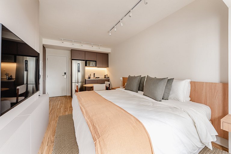 Studio Pinheiros | 39m² | Arrumação diária
