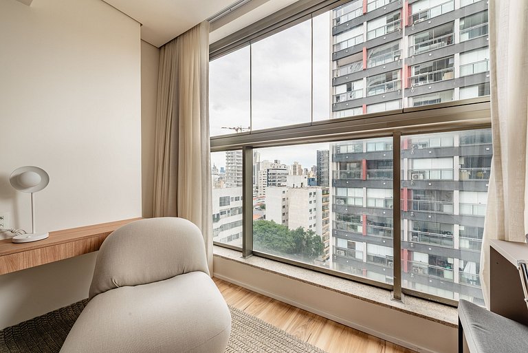 Studio Pinheiros | 39m² | Arrumação diária