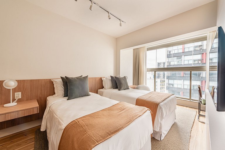 Pinheiros Apartment | 39m² | Daily cleaning