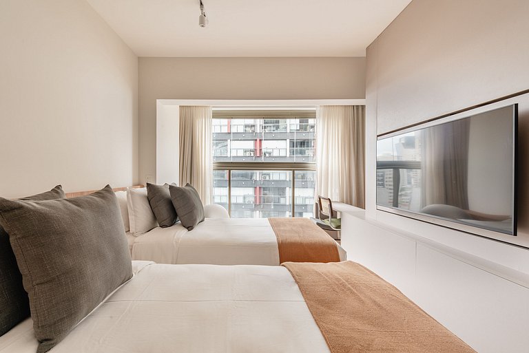 Apartamento Pinheiros | 39m² | orden diario