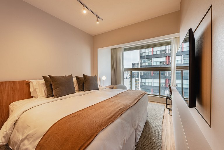 Apartamento Pinheiros | 39m² | orden diario