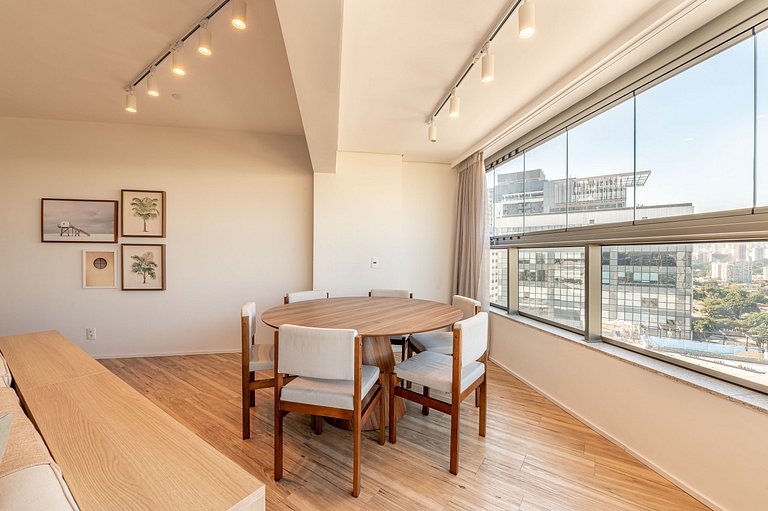 White | 1 Dormitorio | Con Estacionamiento | 75 m² | Limpiez
