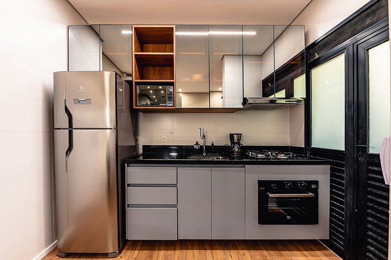 Expand |1 dorm| Sofá-Cama| C/ Vaga|48m²|Arr Diária