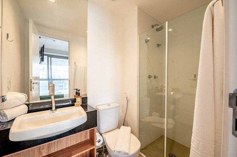 Nine | Estudio con sofa-cama | 30m² | Av. Nove de Julho